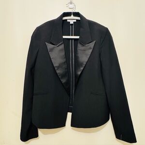Women's Open Front Tuxedo Jacket